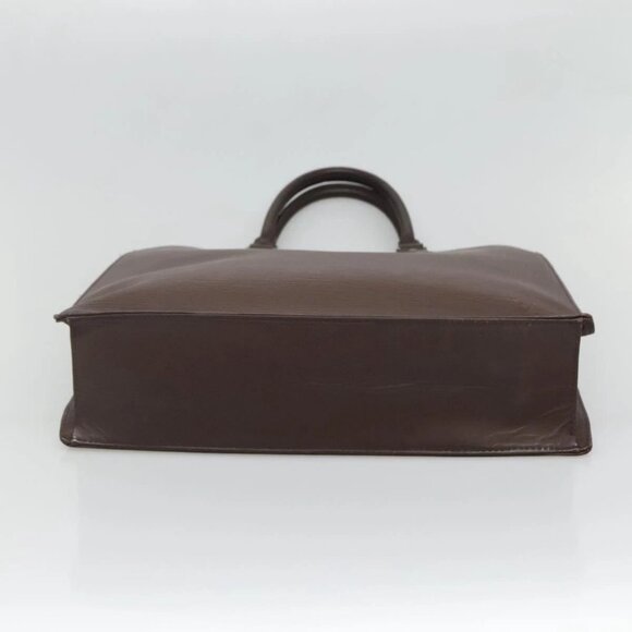 LOUIS VUITTON Epi Sac Plat Hand Bag Mocha - Picture 5 of 16